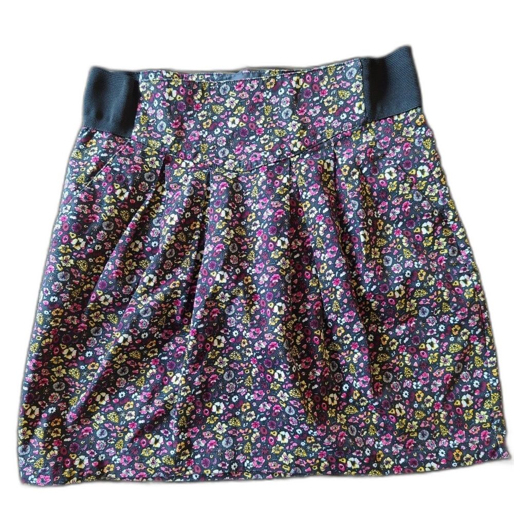 Cottagecore Y2K Fairycore H&M Divided Size 6 Multicolor Ditsy Floral‎ Skirt